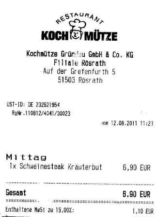 emgo Hffner Kochmtze Restaurant